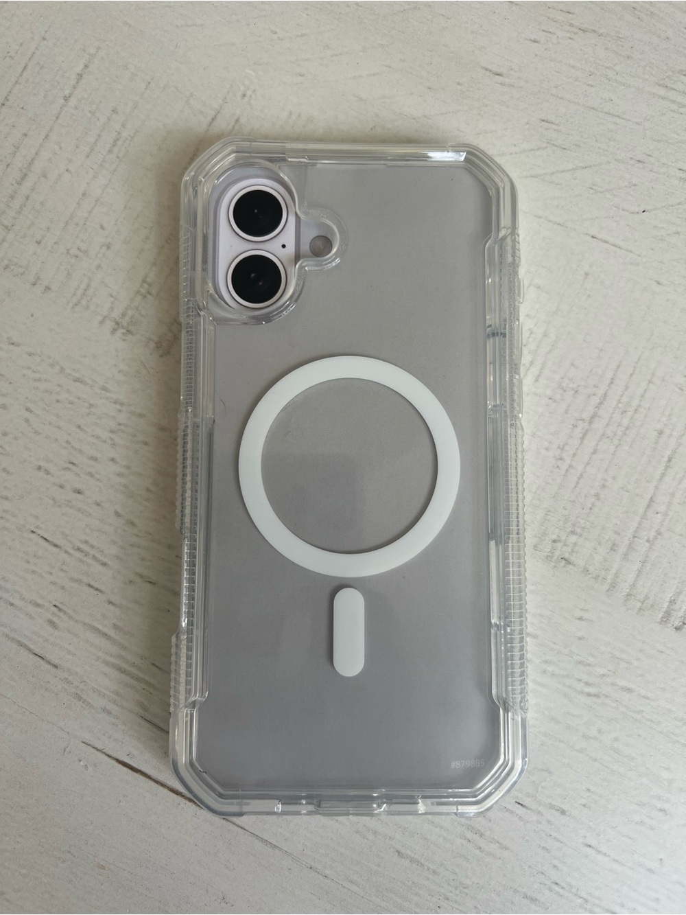 Clear Protective Phone Case with SmartPort Protection - Transparent